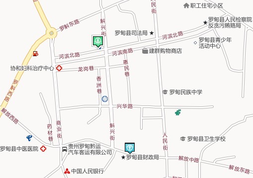 羅甸縣農(nóng)業(yè)銀行營業(yè)網(wǎng)點(diǎn)地圖